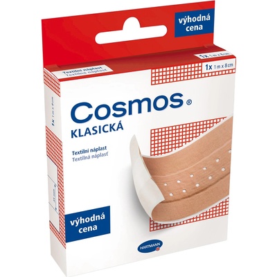 Cosmos KLASICKÁ Textilná náplasť 1 m x 8 cm hnedá