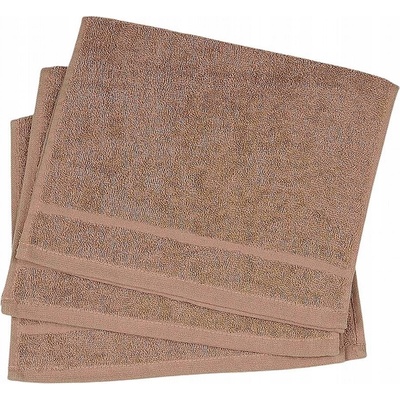 Economy Malý uterák 30x50 Dobrý Textil Béžová | 30 x 50 cm