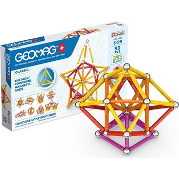 Image 1 of Geomag Магнитен конструктор, Geomag, Classic, 93 части