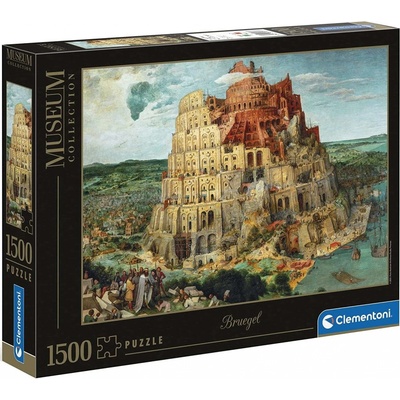 Clementoni Museum Collection Babylonská věž 1500 dielov