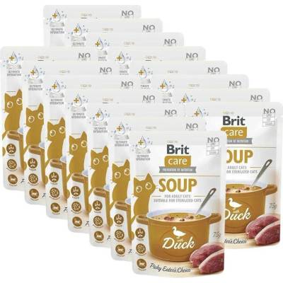 Brit Care Cat Soup Duck 15 x 75 g