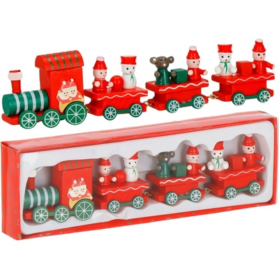 Springos CA1266 VÁNOČNÍ OZDOBNÝ VLAK 20,5 CM