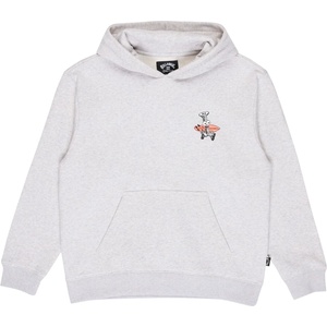 Billabong Детски суичър Billabong Kid's Foundation Pullover Y Hoodie - Light Grey Heather - размер 10 (UK) (704-6245-0212)
