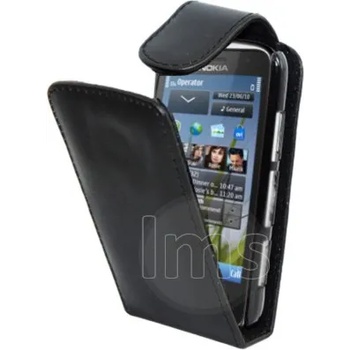 Nokia Flap Калъф за Nokia C6-01 Черен