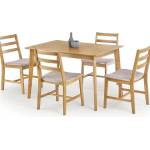 Halmar Трапезен комплект CORDOBA с 4 броя столове (halmar/CORDOBA/table/chairs)