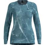 Odlo Дамско синтетично термобельо Odlo Women's Active Warm X Frozen Lake Bl Top L/S Synthetic base layer - Reflecting Pond - размер XL (114-3951-0115)