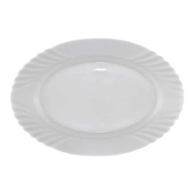 Bormioli Talíř skleněný oválný Ebro 36 cm