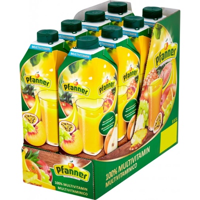 Pfanner Multivit. směs šťáv 100% 1 l