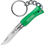 Opinel Джобен нож с ключодържател Opinel №2, зелен (002273-pe)