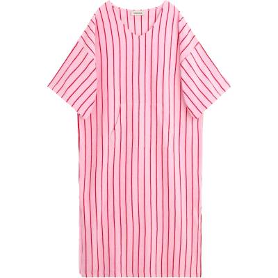 Bongusta Дамска рокля Bongusta Women's Naram Kaftan Dress Poncho - Baby Pink & Ski Patrol - размер S/M (134-1959-0111)