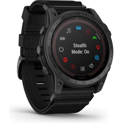 Garmin tactix 7 PRO Solar Sapphire, Titan Black DLC/ Black Nylon Tactical Band – Zboží Mobilmania