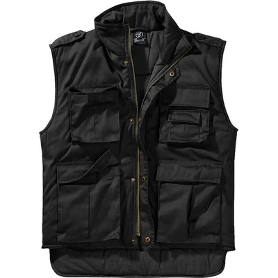 Brandit Zateplená Ranger vesta, černá - XL