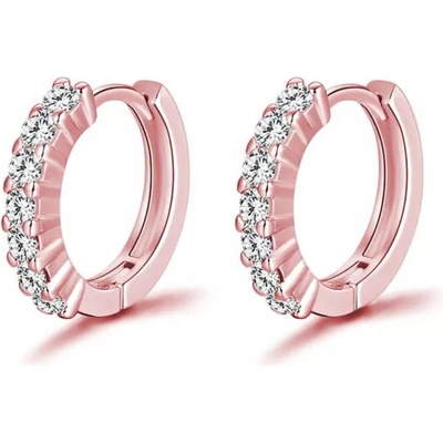 Olivie strieborné kruhy ROSE 7272
