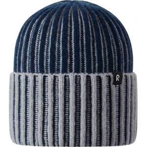Reima Детска зимна шапка (beanie) Reima Kid's Beanie Veikee Beanie - Navy - размер 50 cm (904-6614-0111)