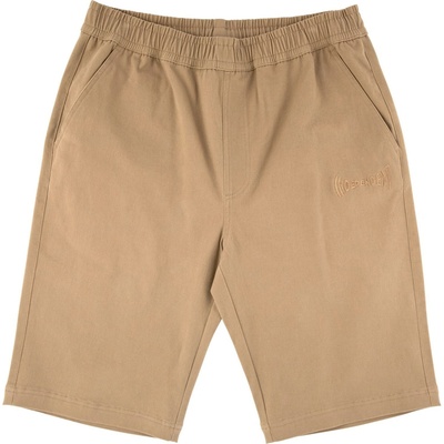 Independent Span Elastic Waist Shorts Black/Black Khaki 160160