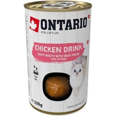 Ontario Cat Drink Kitten kura 135 g