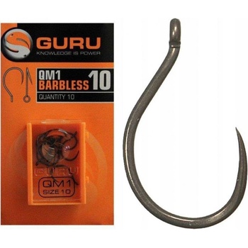 Guru Hook QM1 Barbless vel.12 10 ks