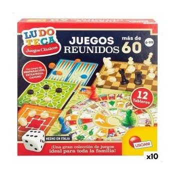 Lisciani Настолна игра Lisciani Juegos reunidos ES 26 x 1 x 26 cm (10 броя)