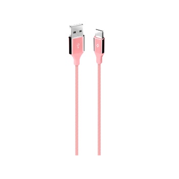 Ttec Кабел ttec AlumiCable Type C Charge/Data Cable, 2.0 - Rose Gold