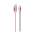 Ttec Кабел ttec AlumiCable Type C Charge/Data Cable, 2.0 - Rose Gold