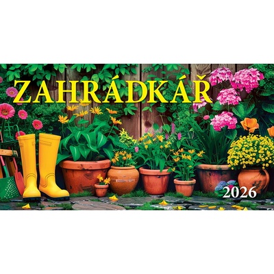 Záhrádkář stolní 28 x 15 cm 2026