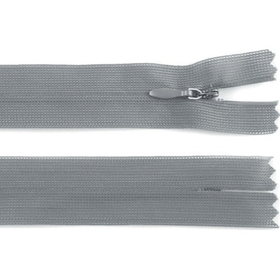 Stoklasa Spirálový zip skrytý No 3 délka 50 cm dederon Balení: 1 ks, Varianta: 316 šedá neutrální 316 šedá neutrální