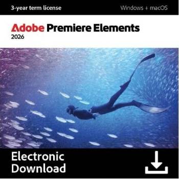 Adobe Premiere Elements 2026 - 3 roky