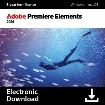 Adobe Premiere Elements 2026 - 3 roky – Sleviste.cz