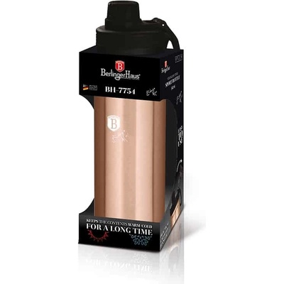Berlinger Haus Fľaša na šport 540ml ROSE GOLD BH/7754