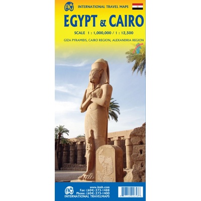 Egypt & Cairo - přehledová mapa