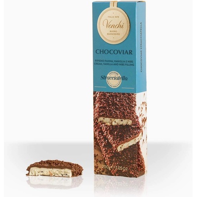 VENCHI Chocaviar Stracciatella Bar 200 g