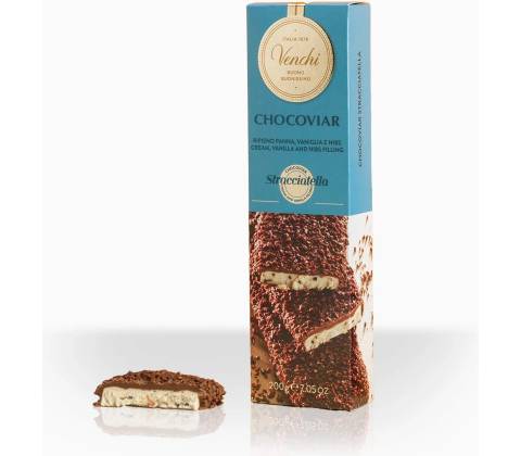 VENCHI Chocaviar Stracciatella Bar 200 g