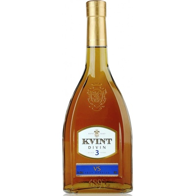 Kvint brandy Divin VS 3y 40% 0,5 l (holá láhev)