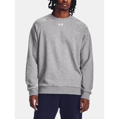 UA Rival Fleece Crew Sweatshirt Under Armour | Siv | МЪЖЕ | S