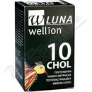 Wellion Luna Duo testovacie prúžky na meranie cholesterolu 10 ks