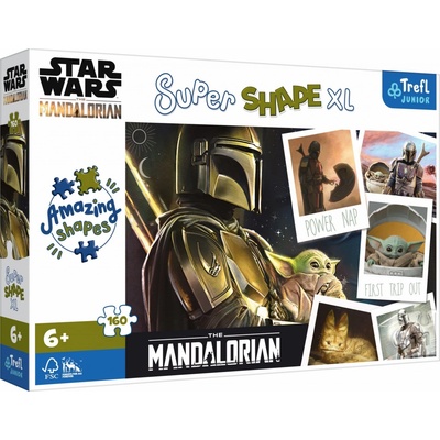 TREFL Super Shape XL Star Wars Mandalorian 160 dielov