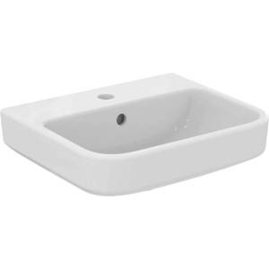 Ideal Standard i. Life B - Умивалник 45x38 см, с преливник, отвор за смесител, SmartGuard, бял T4610HY (T4610HY)
