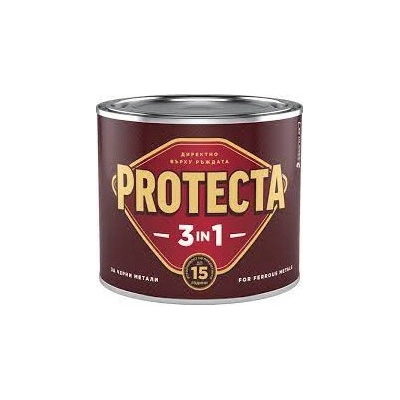 Orgahim Боя за метал Orgahim 3 в 1 0.5 л, тъмно зелена RAL 6005 Protecta 3in1