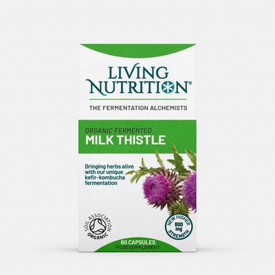 Living Nutrition Fermentovaný ostropestřec mariánský 60 kapslí
