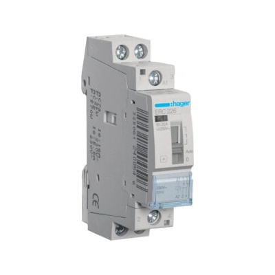 HAGER Stykač ERC226 2R 25A 230VAC ERC226