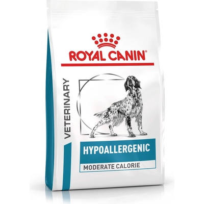 Royal Canin Veterinary Health Nutrition Dog Hypoallergenic Moderate Calorie 14 kg
