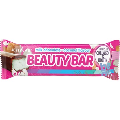 ACTIVLAB Beauty bar mléčná čokoláda a kokos 50 g