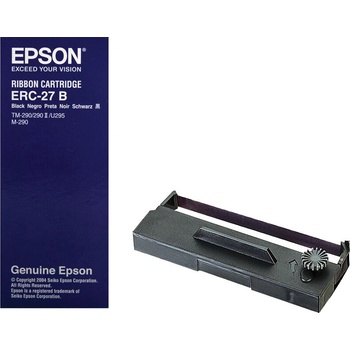 Epson ERC 27 C43S015366, черно, оригинална боядисваща лента (C43S015366)