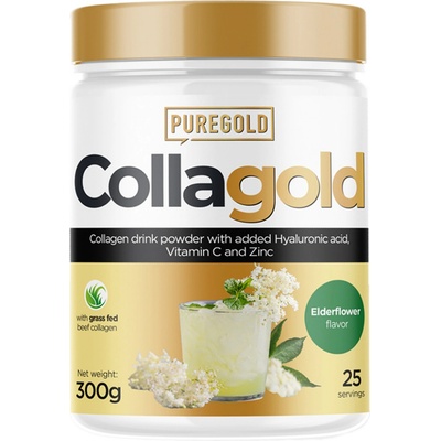 PureGold CollaGold + kys. hyaluronová Příchuť Mango 300 g
