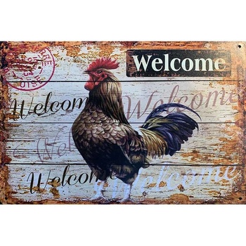 Ceduľa Welcome