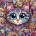 Yazz - Puzzle Big Eyed Cat - 1 000 piese