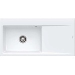 Villeroy & Boch Subway Style 60 - Керамична мивка 100x51 см, CeramicPlus, Stone White 336201RW (336201RW) Мивка за вграждане