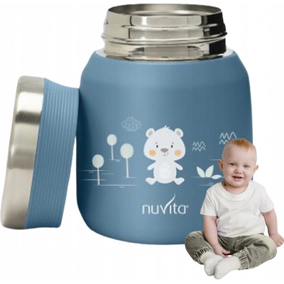 Nuvita termoska na jedlo blue 300 ml