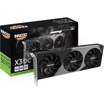 Inno3D GeForce RTX 5070 X3 12GB OC N50703-12D7X-195064L