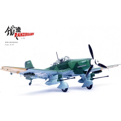 Panzerkampf Ju 87G Stuka Luftwaffe 10.Pz SG 2 Immelmann Hans Rudel Slovakia 1944 1:72